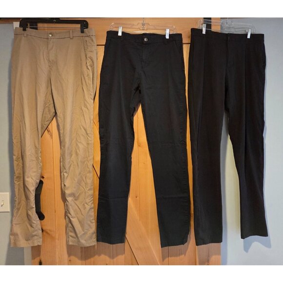 Lot of 3 Lululemon Mens 34x35 Pants Lm5415 LM5466 LM5AFET